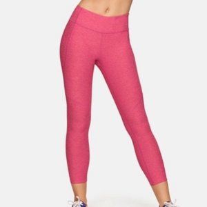 Outdoor Voices 3/4 Warmup Leggings in Flamingo